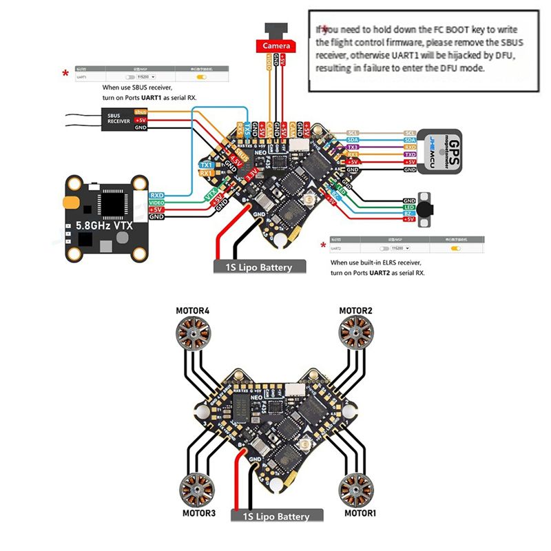 FBIL-F435 NEO 1S AIO Flight Co – Fpv Drone Esc recenzja i cena