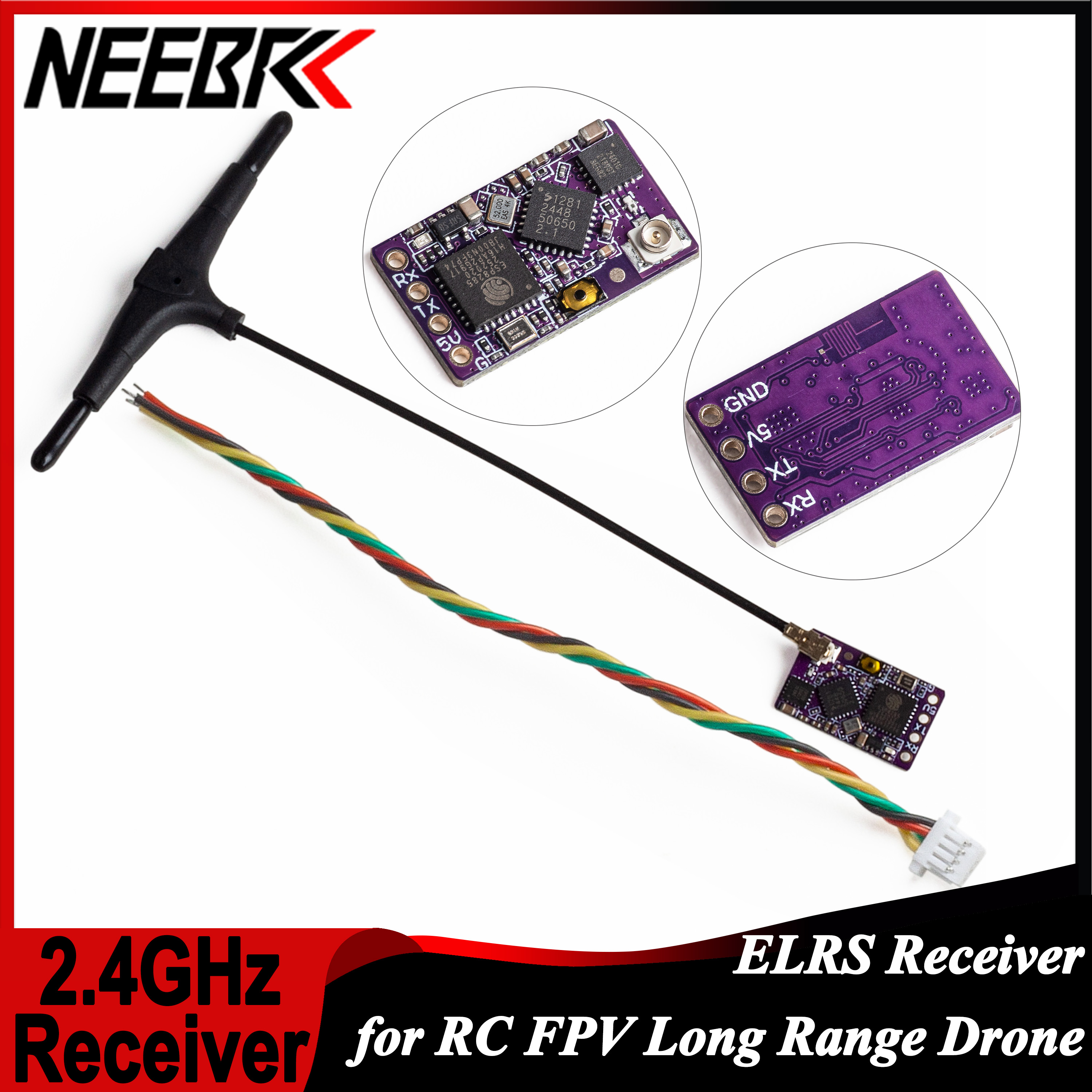 1/2/5/10PCS ELRS 2.4GHz RX Lon – Fpv Drone Quadcopter recenzja i cena