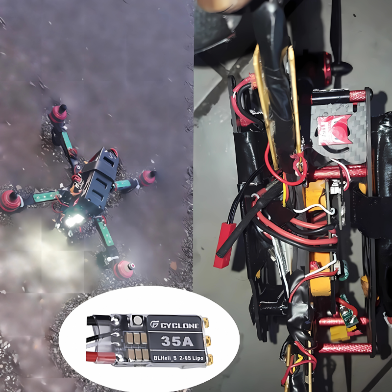 Cyclone 35A BLHeli_S ESC - Hig – Fpv Drone Quadcopter recenzja i cena