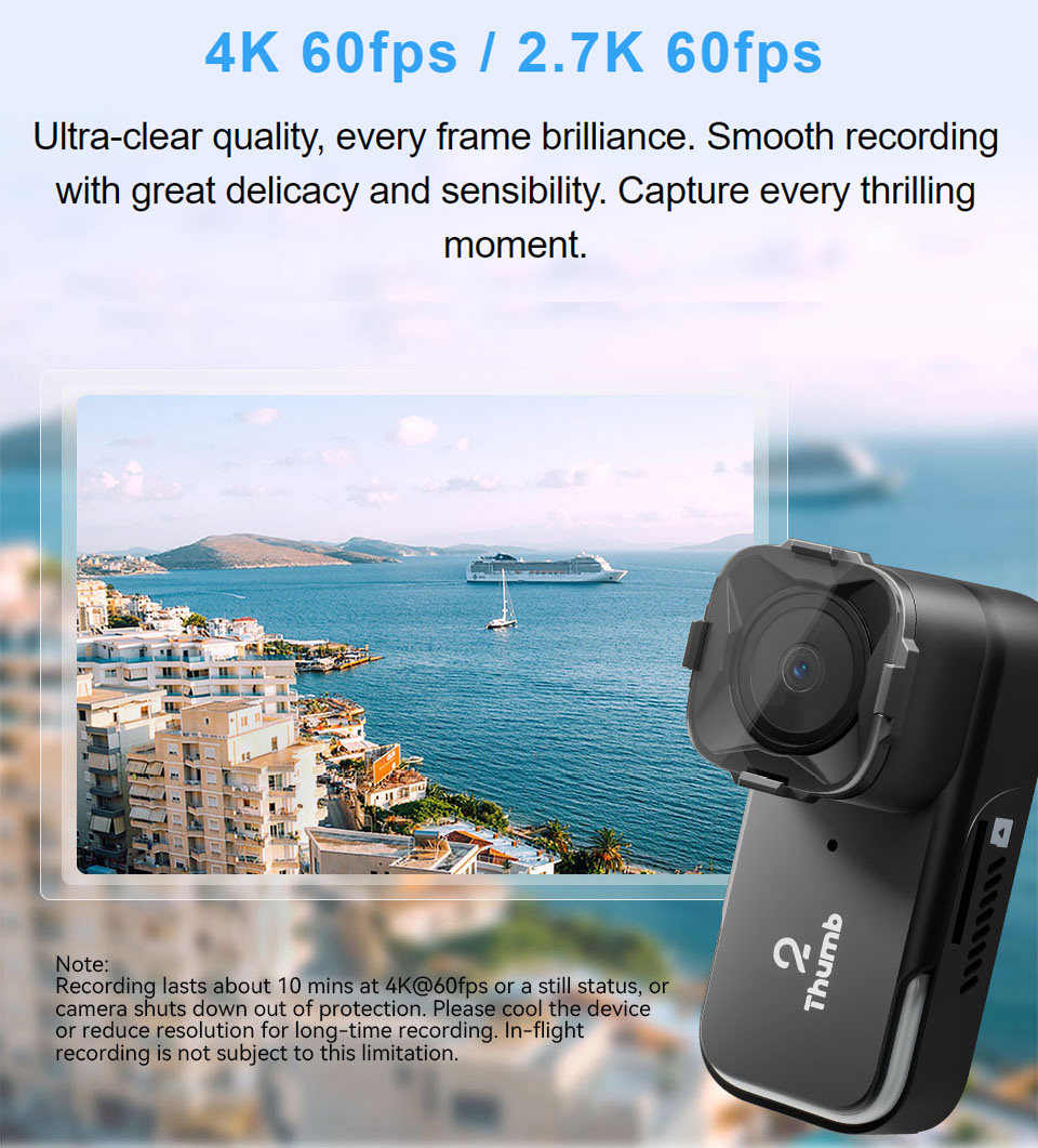 New Version RunCam Thumb 2 4K  – Fpv Drone Camera recenzja i cena