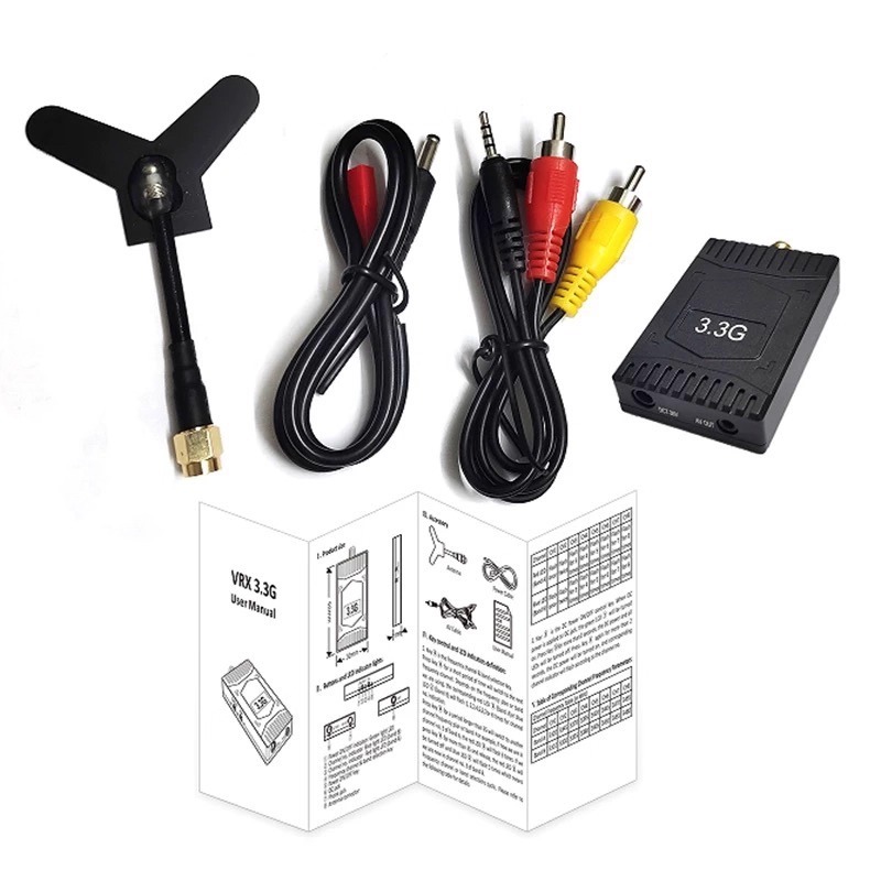 3.3GHz FPV VTX/VRX  3W Analog  – Fpv Drone Vtx recenzja i cena