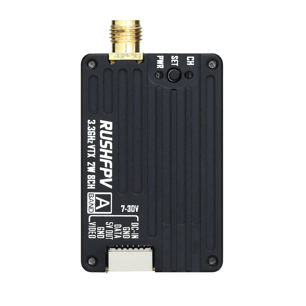 RUSHFPV 3.3G 2W VTX Transmitte – Fpv Drone Receiver recenzja i cena