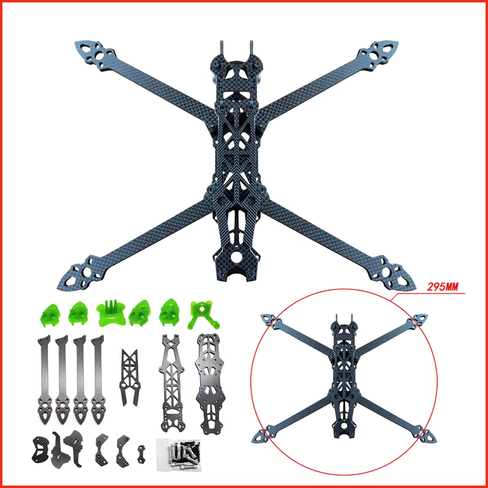 1pcs Mark4 Mark 4 HD 7inch 295 – Fpv Drone Quadcopter recenzja i cena