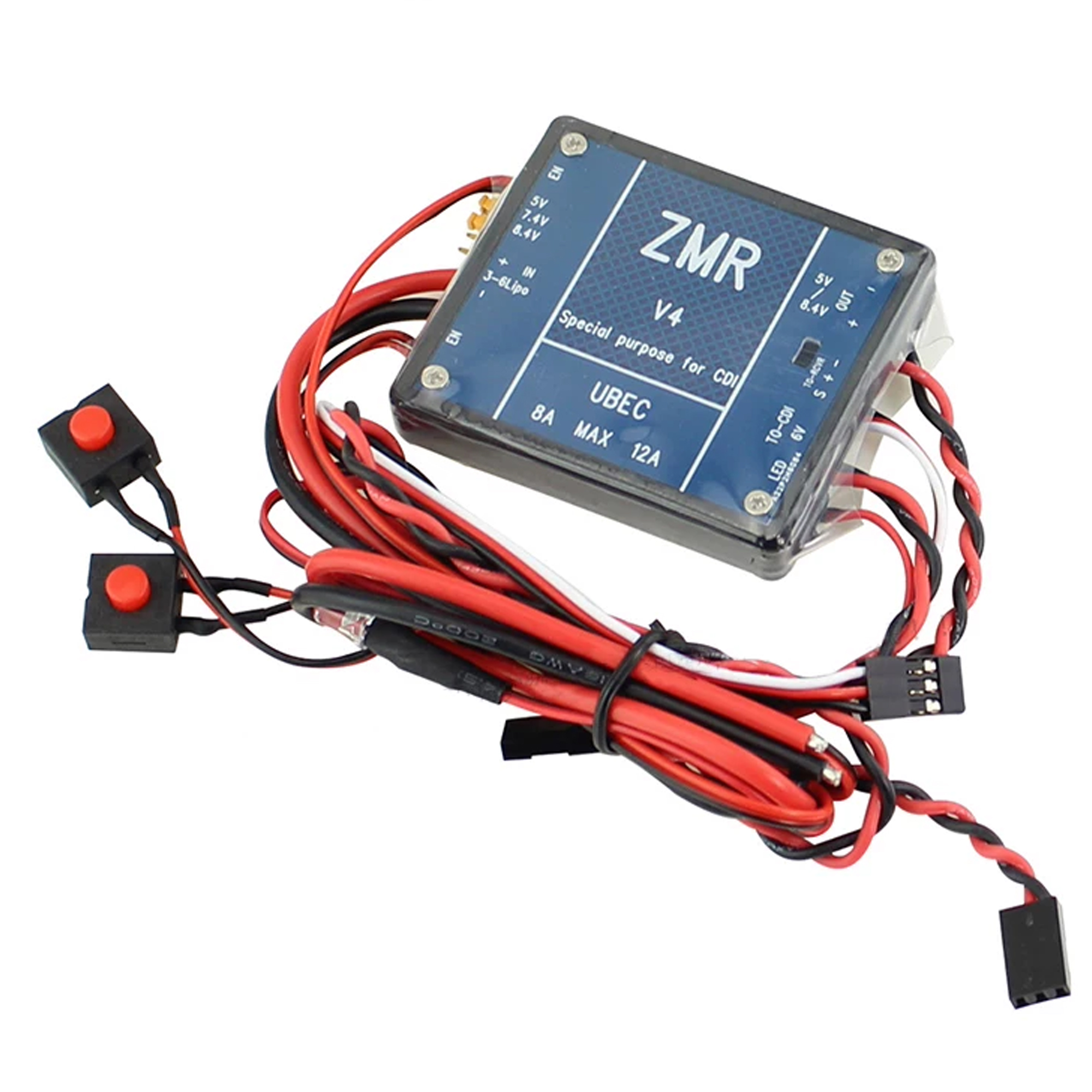 UBEC V2 V3 V4 ZMR 8A Dual BEC  – Fpv Drone Battery recenzja i cena