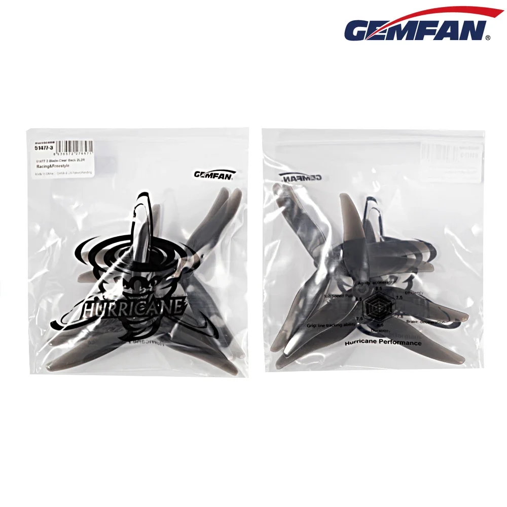 10Pairs (10CW + 10CCW) Gemfan  – Fpv Drone Propeller recenzja i cena