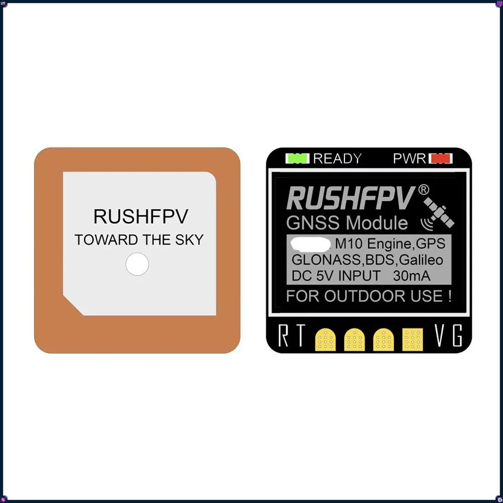1-4Pcs RUSHFPV MINI M10 GPS Mo – Fpv Drone Antenna recenzja i cena
