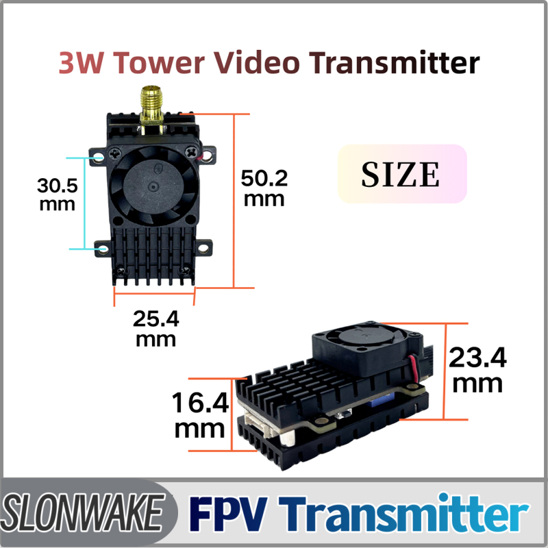 SLONWAKE 5.8G 3000mW Simulatio – Fpv Drone Vtx recenzja i cena