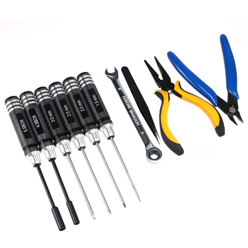 10PCS 10in1 FPV Drone RC Tool  – Fpv Drone Tool Kit recenzja i cena