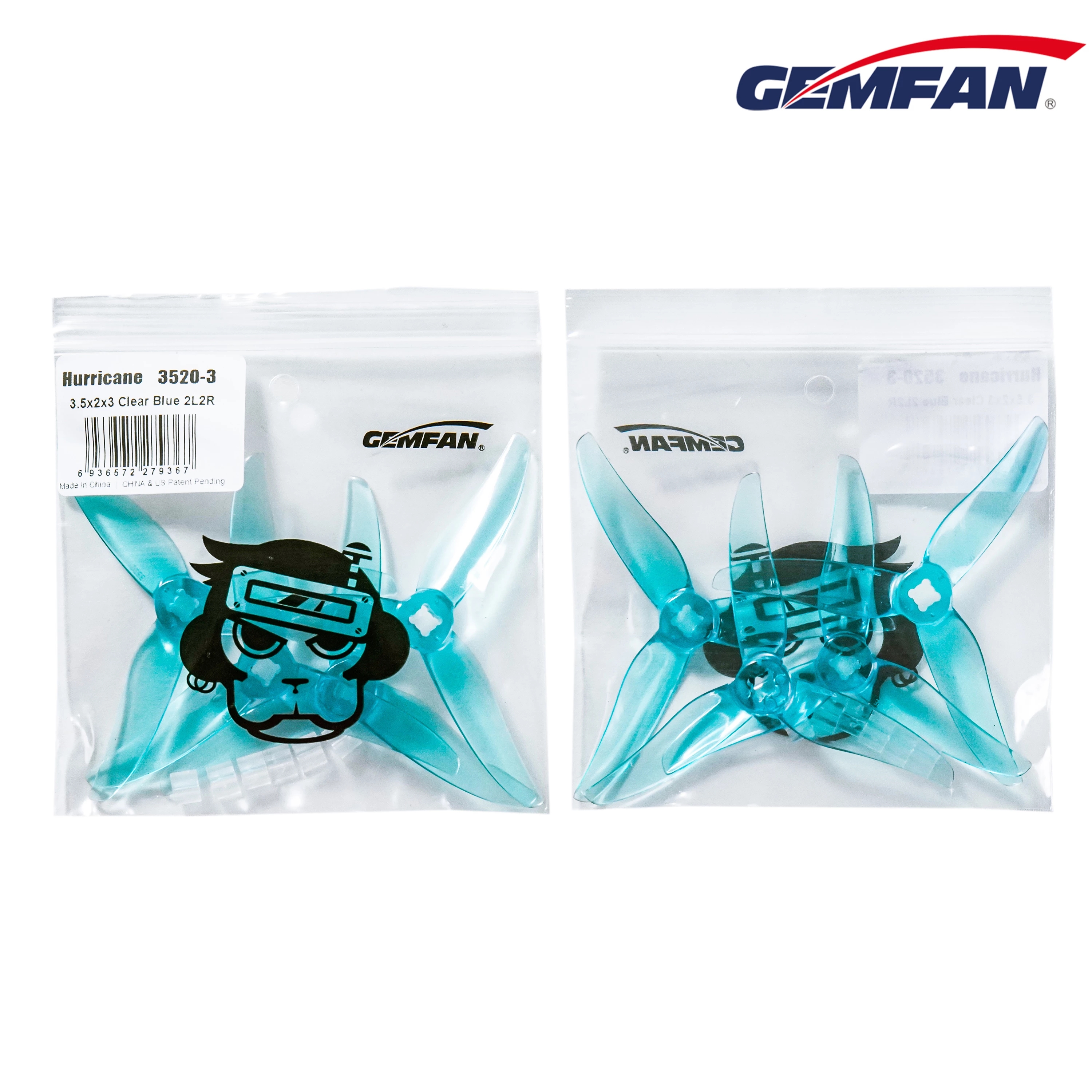 24pcs/12pairs Gemfan Hurricane – Fpv Drone Goggles recenzja i cena